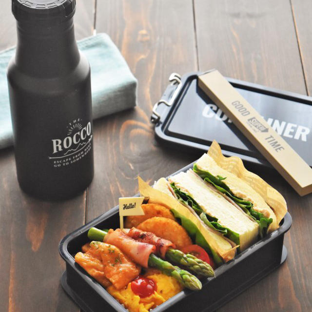 サンドイッチと即席タンドリーチキンのお弁当〜サンドイッチをお弁当に入れる時の注意点〜