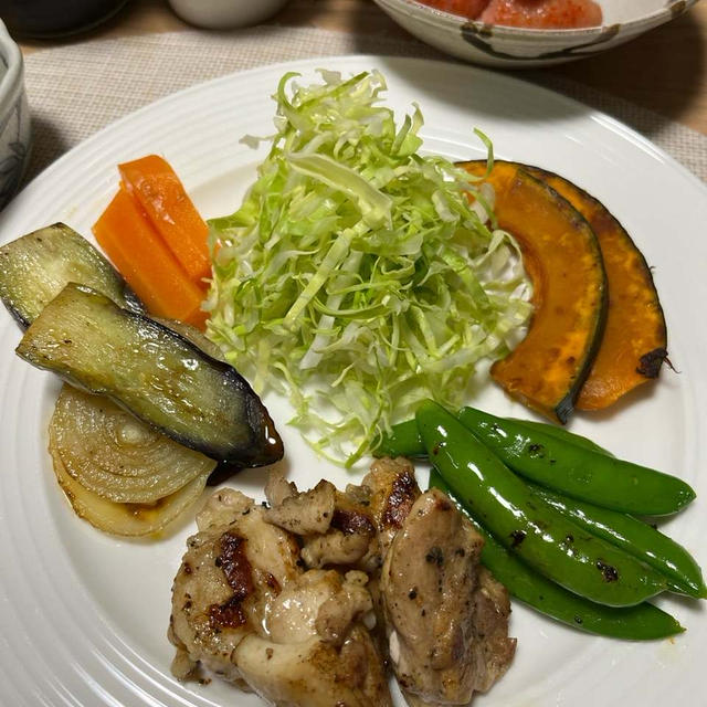鶏肉と野菜のソテー☆今年も田植えの季節が近づいて来ました^_^