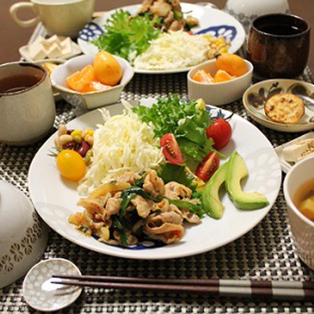**夏バテ予防、ビタミンたっぷりご飯**