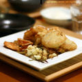 天ぷらと芋羊羹
