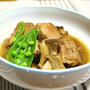 ＜鶏胸肉でヘルシー葱油煮込み　スナップえんどう添え＞