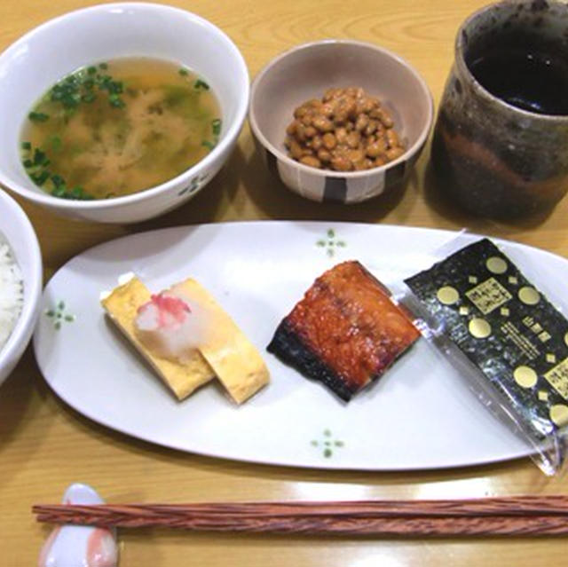 今朝の朝食