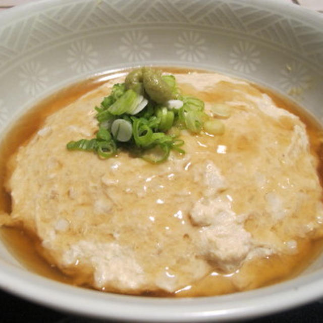 鶏ひき肉と豆腐の蒸し物　　12・11・2012