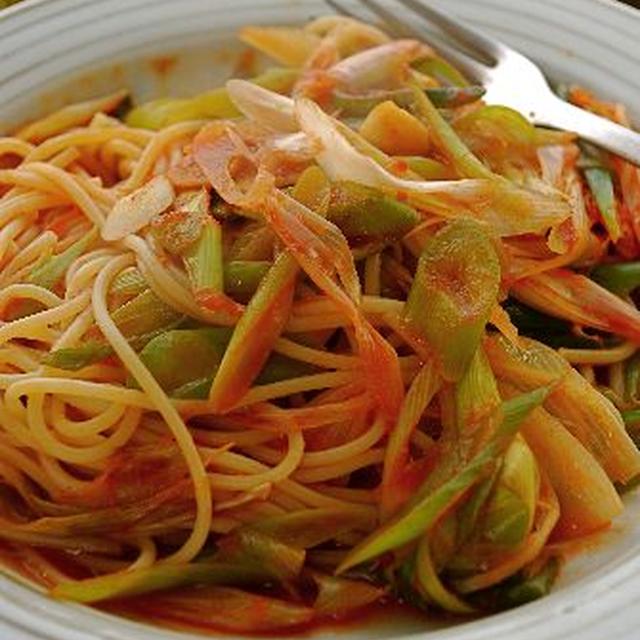長ねぎだけのチャイナポリタン