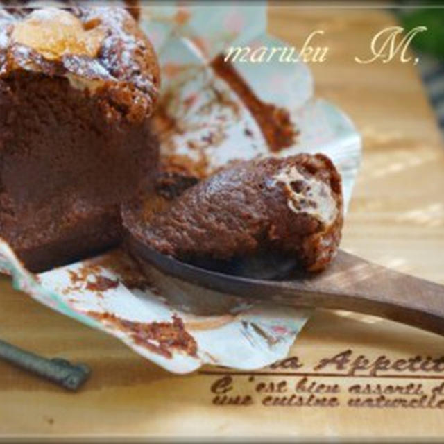 簡単 チョコスプレッドと卵でチョコブランデーケーキ By 桃咲マルクさん レシピブログ 料理ブログのレシピ満載