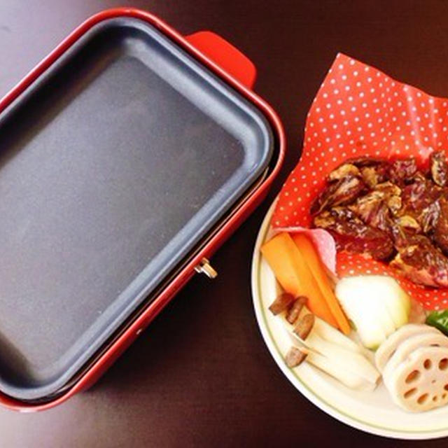 イブのランチは焼肉屋さんのお肉deお家焼肉（笑）