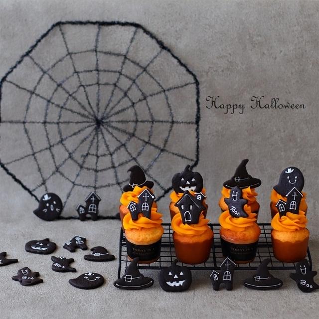 ハロウィンカップケーキ改良