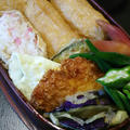 稲荷寿司と天ぷら弁当