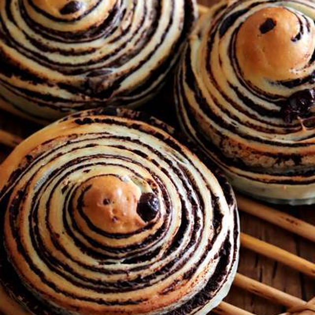 コンキスタドールでくるくるチョコパン