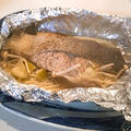 鮭のホイル焼きの作り方！フライパンで簡単調理！隠し味は塩レモン！