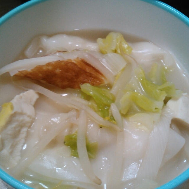 餃子であったまろう！紀文 スープ餃子で鍋餃子を作ったよ