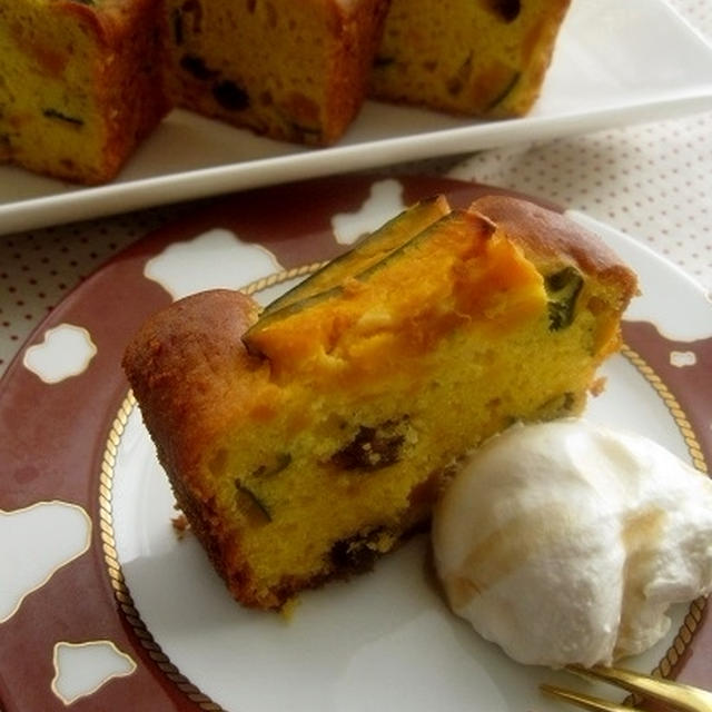 カボチャのパウンドケーキ バターなし By イロハさん レシピブログ 料理ブログのレシピ満載