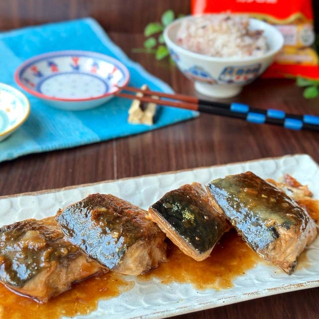 これはご飯が進みます☆カンロ飴で作る鯖の照り焼き