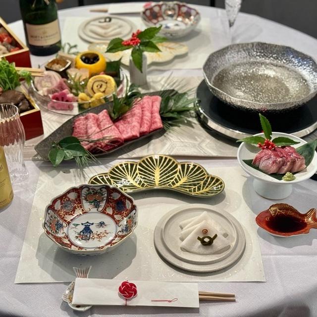 1日の夜はしゃぶしゃぶ