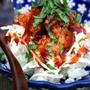 BBQ Salmon and Creamy Coleslaw Rice Bowlバーベキュー鮭とコールスロー丼