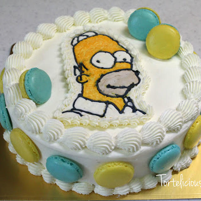 Simpsons Cake