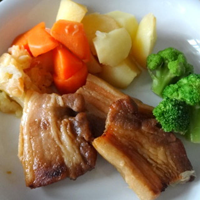 豚バラの照り焼き★★★