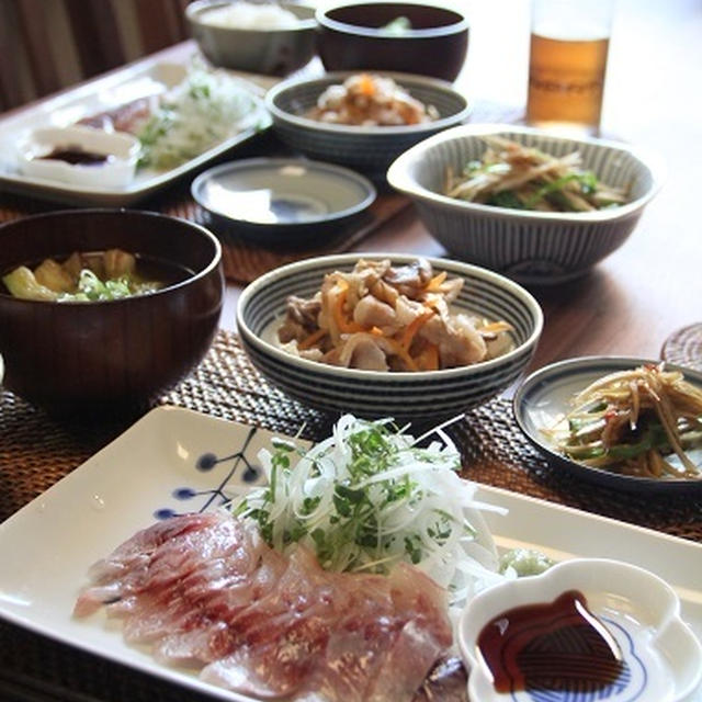 お刺身定食。