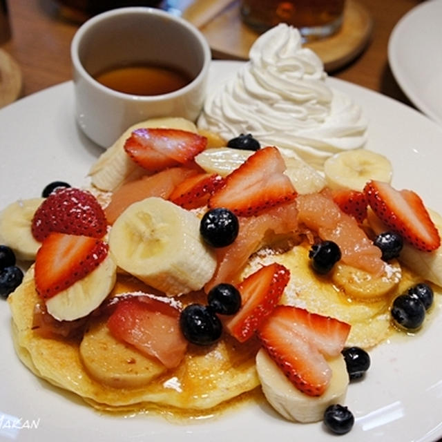 絶品〜〜♪　TSUKKY'Sのパンケーキ　　【ららぽーと新三郷】