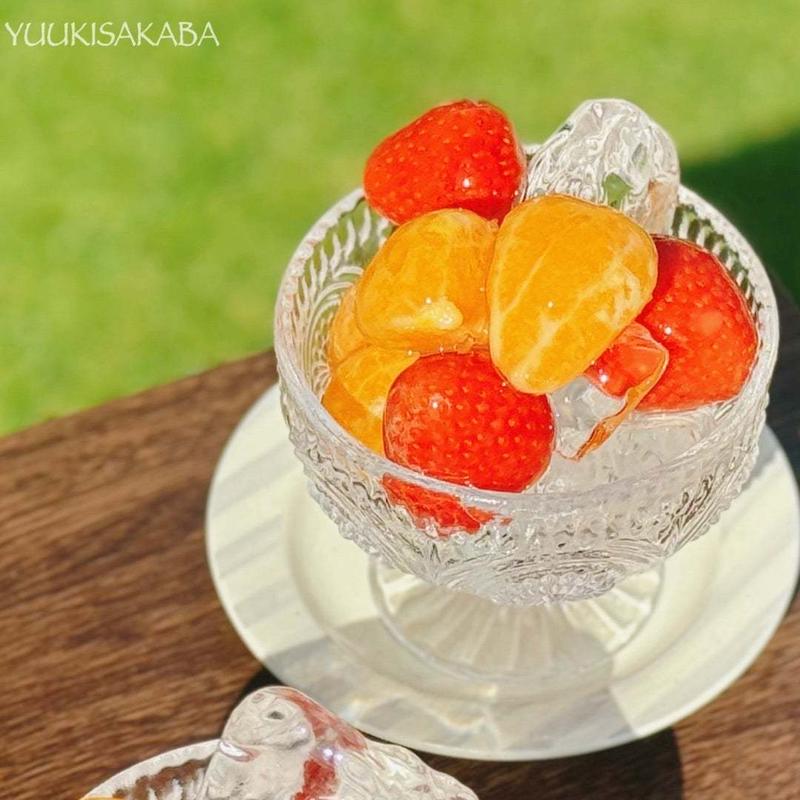 大成功で娘が大喜び♪夏休みのおやつにマスト！冷凍フルーツと氷水で簡単お手軽、氷タンフル！！