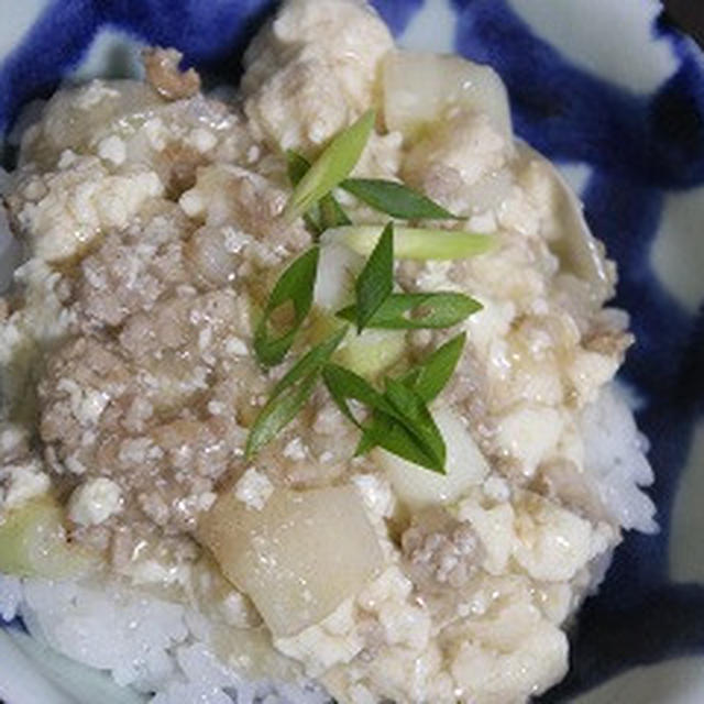 6月6日　　白麻婆丼