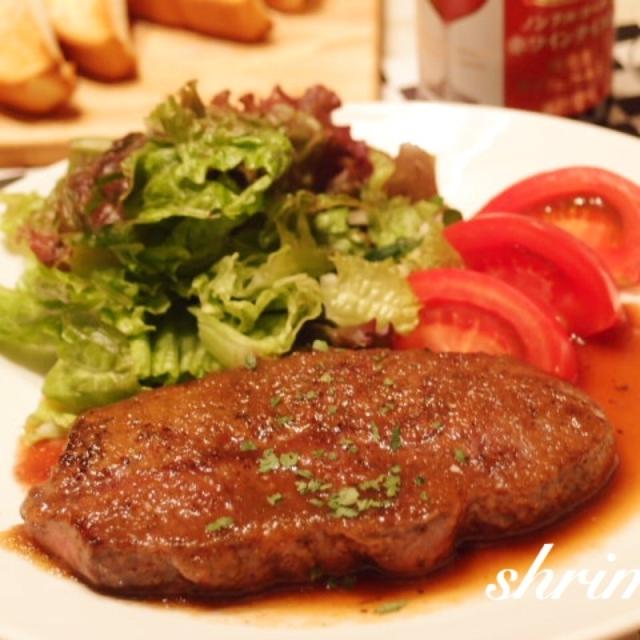 お肉気分♡でステーキ