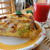 ソーセージと野菜の食パンキッシュ