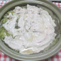 にんにくの効いたシャンタン鍋