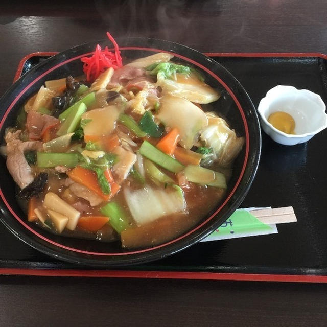 あんかけ焼きそば🍀クリスマスツリー