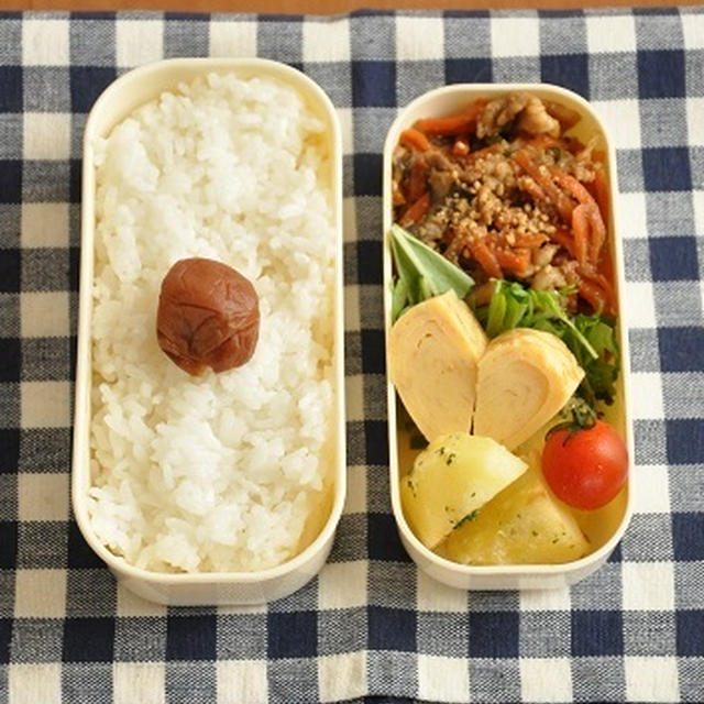 簡単！お弁当レシピ～朝詰めるだけ！ストックおかずお弁当～