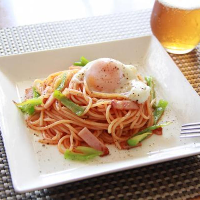 夏だ　パスタだ　冷製ナポリタン♪