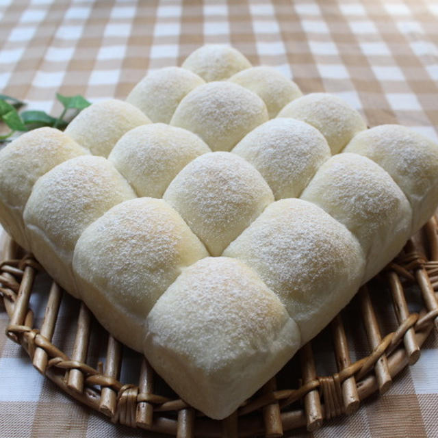 白いちぎりパンでチキン南蛮サンド♪