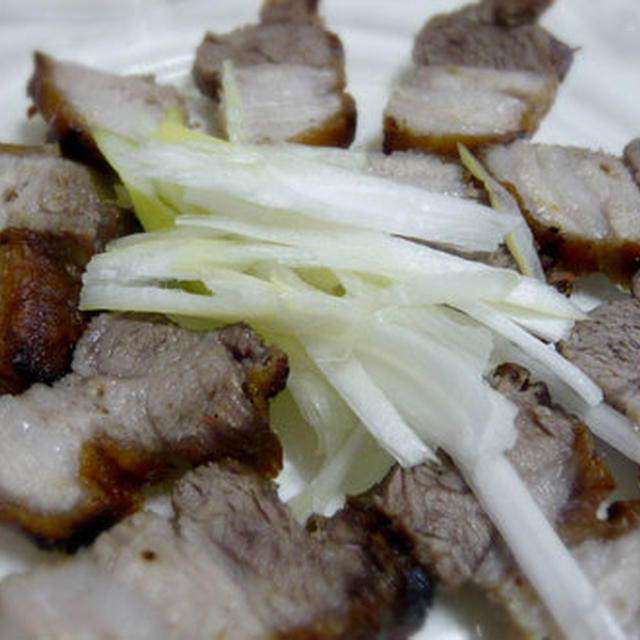 レシピ・豚バラ肉の串焼き
