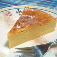 酒粕で☆かぼちゃのチーズケーキ