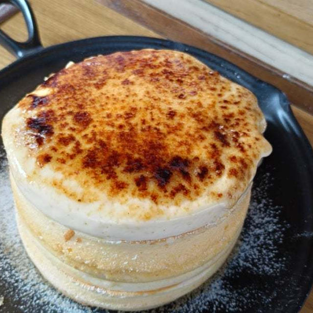 たまご専門店TAMAGOYAのブリュレパンケーキが最高でした(*´艸｀*)