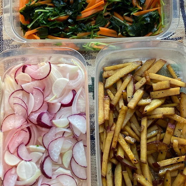 常備菜。とやっぱりiPad好き。