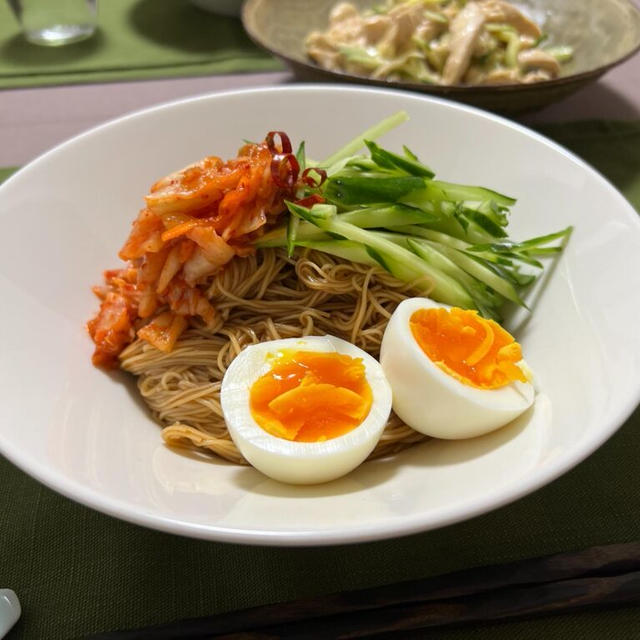 【バズレシピ】リュウジさんの至高のピビン麺（そうめん）を作ってみました