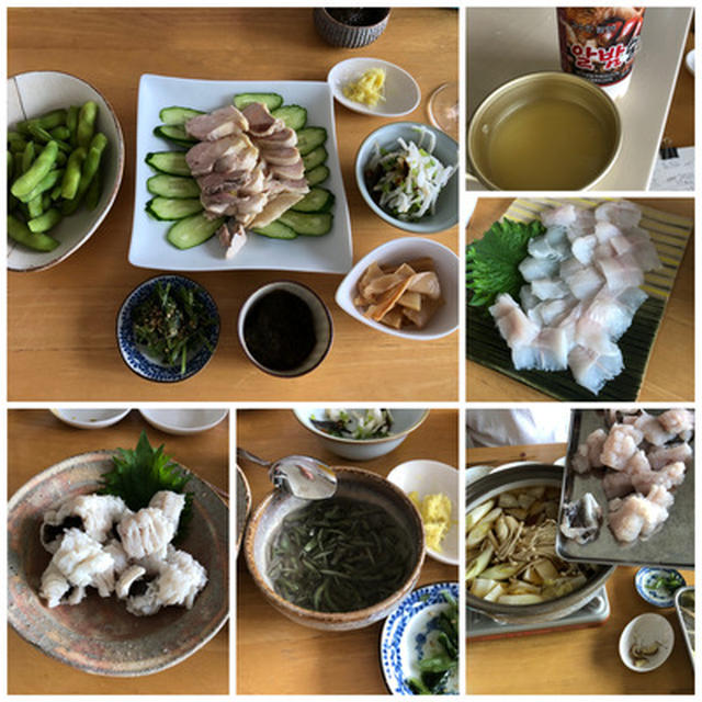 酒の解禁日に家宴会