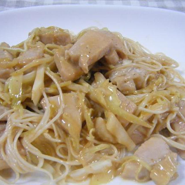 オイマヨそうめんチャンプルー☆