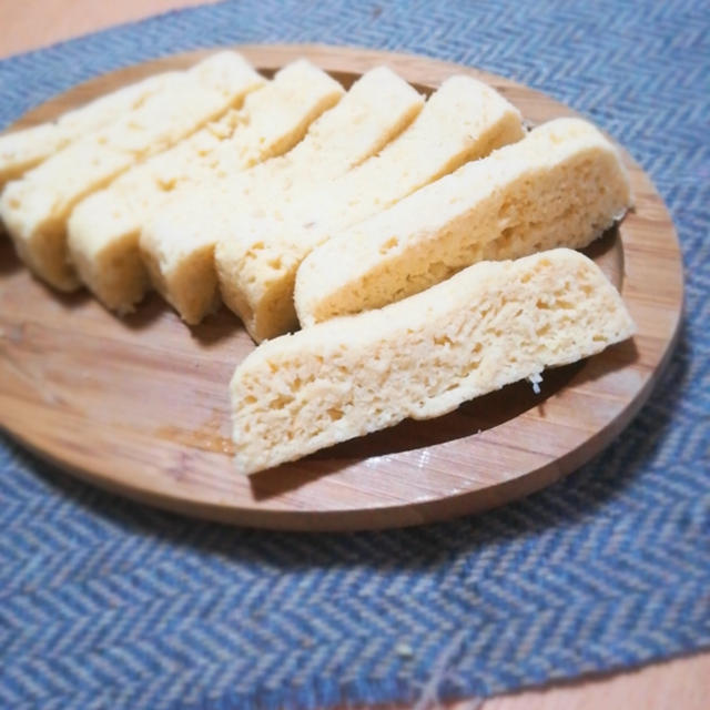 【小麦粉不使用グルテンフリー】しっとり♪おから豆腐のレンジ蒸しパン