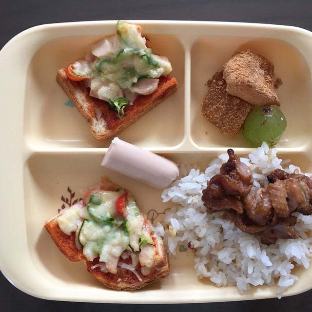 今日の朝ごはんとランチ⭐︎