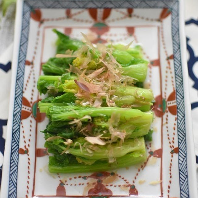 春の先取りレシピ｜菜の花のおひたし｜定番だけどやっぱり美味しい