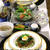 手打ちほうれん草パスタ　和風ミートソース＆MENU