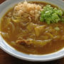 朝の体重に余裕はないけど「カレーうどん」