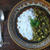 ほうれん草と豆腐とチーズのカレー