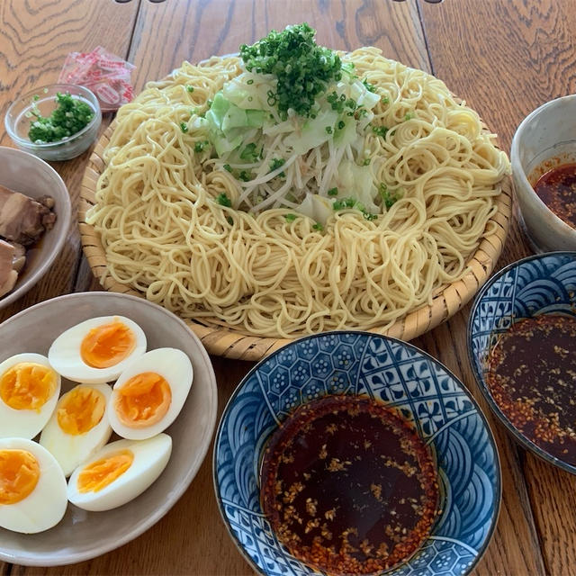 【お家でお手軽３種類 たんぱく質25g以上麺ランチ】辛辛つけ麺、カレー南蛮、ペペロンチーノ