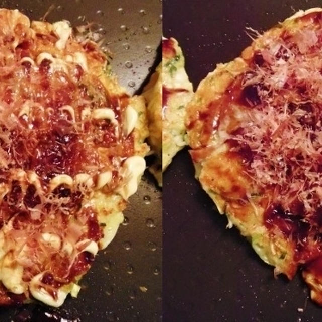 これを食べなきゃいかんでしょうとお好み焼きに♪～♪