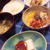 韓国風キムチ納豆＆彩り野菜すりおろし玉ねぎダレ和え