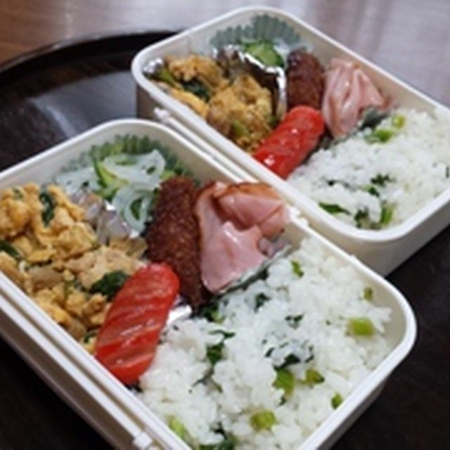 かぶの葉ご飯弁当