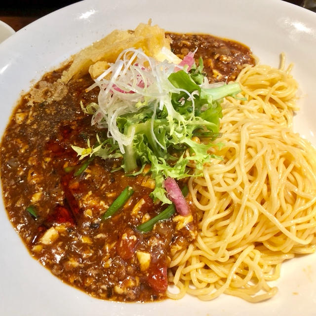 咖喱麻婆あえ麺 新潟三宝亭　東京ラボ　中目黒店 期間限定